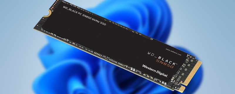 Image of a WD Black SSD
