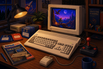 TheA1200 zet de Amiga A1200 weer op het bureau