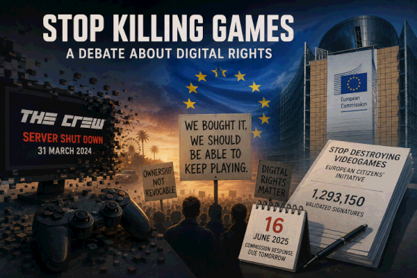 Stop Killing Games bereikt miljoen handtekeningen: gamebezit wordt politiek